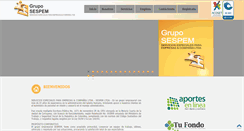 Desktop Screenshot of gruposespem.com